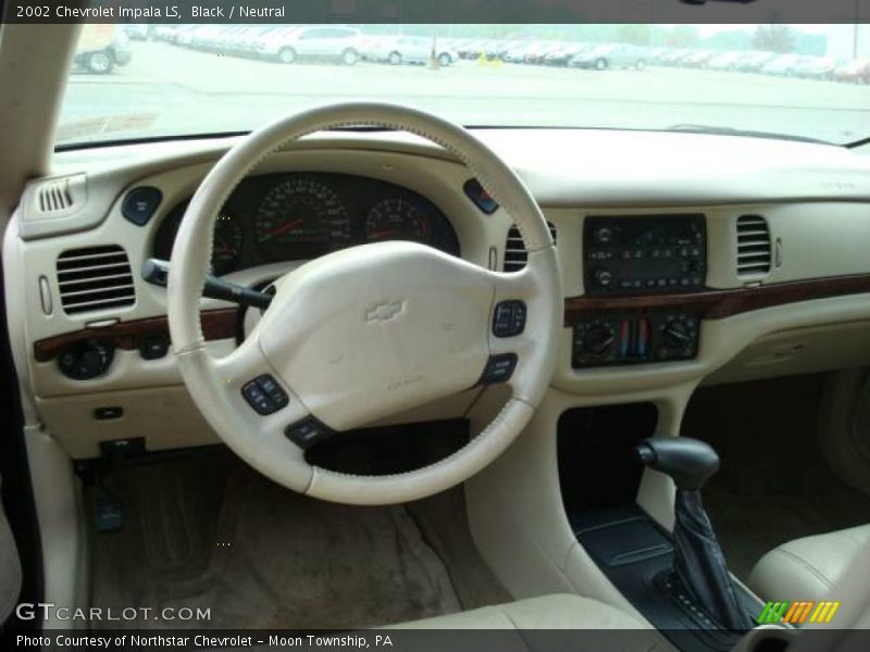 Black / Neutral 2002 Chevrolet Impala LS