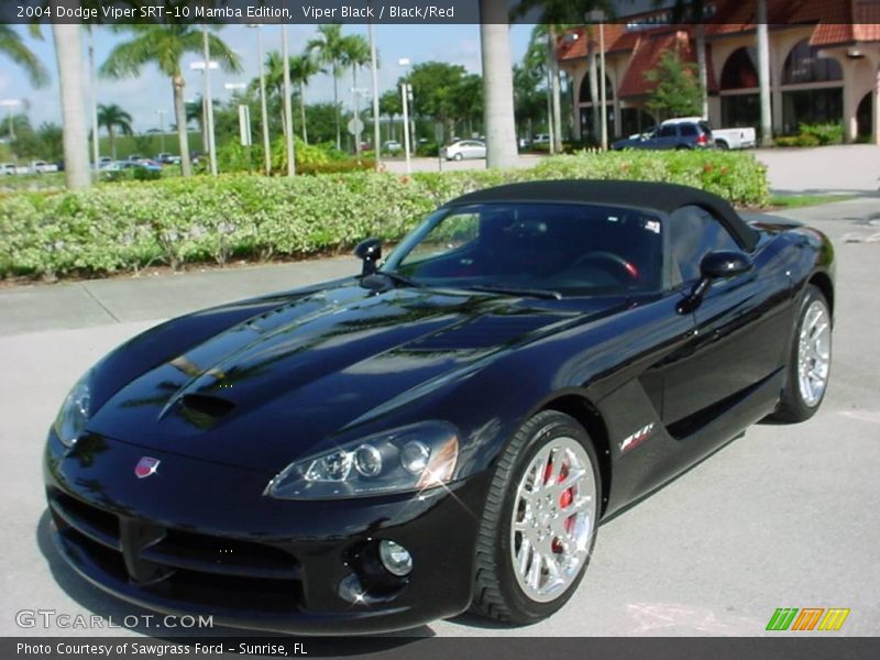 Viper Black / Black/Red 2004 Dodge Viper SRT-10 Mamba Edition
