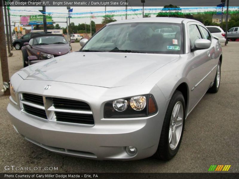 Bright Silver Metallic / Dark/Light Slate Gray 2008 Dodge Charger R/T