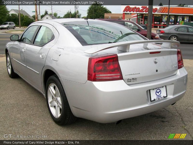 Bright Silver Metallic / Dark/Light Slate Gray 2008 Dodge Charger R/T
