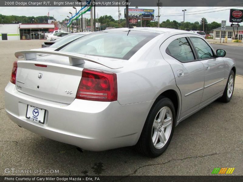 Bright Silver Metallic / Dark/Light Slate Gray 2008 Dodge Charger R/T