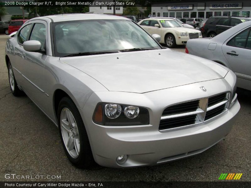 Bright Silver Metallic / Dark/Light Slate Gray 2008 Dodge Charger R/T