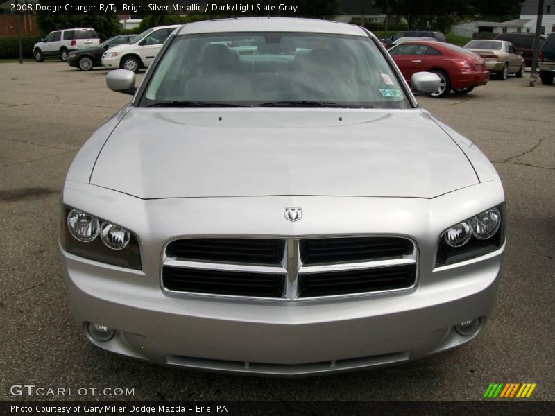 Bright Silver Metallic / Dark/Light Slate Gray 2008 Dodge Charger R/T