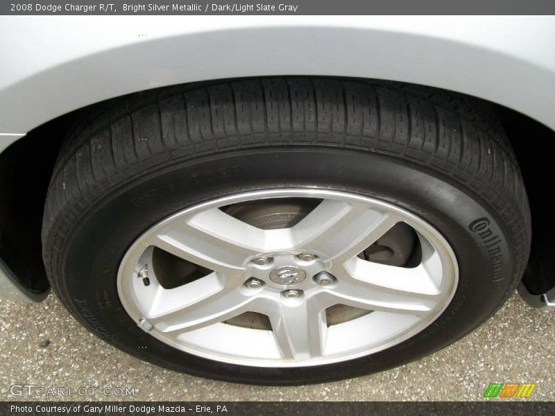 Bright Silver Metallic / Dark/Light Slate Gray 2008 Dodge Charger R/T
