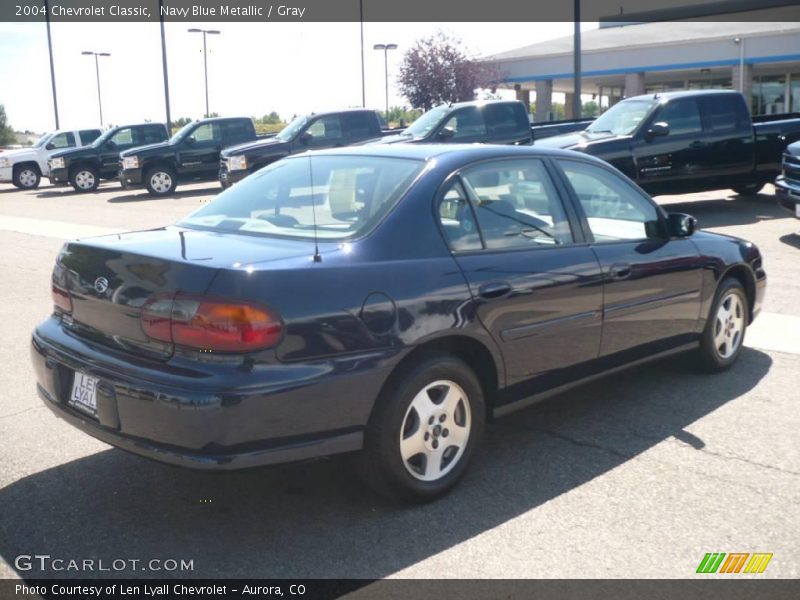 Navy Blue Metallic / Gray 2004 Chevrolet Classic