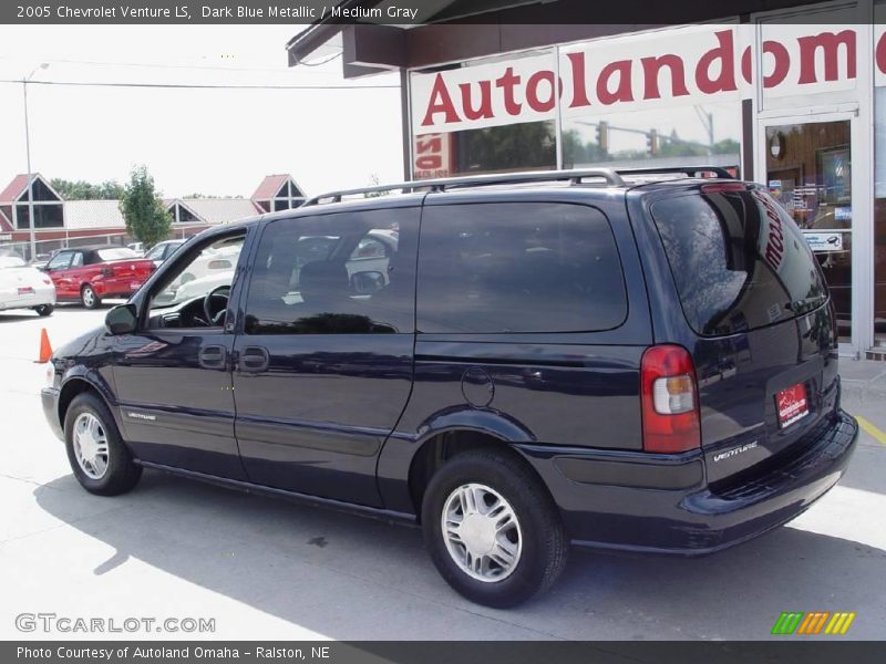 Dark Blue Metallic / Medium Gray 2005 Chevrolet Venture LS