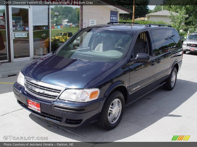 Dark Blue Metallic / Medium Gray 2005 Chevrolet Venture LS