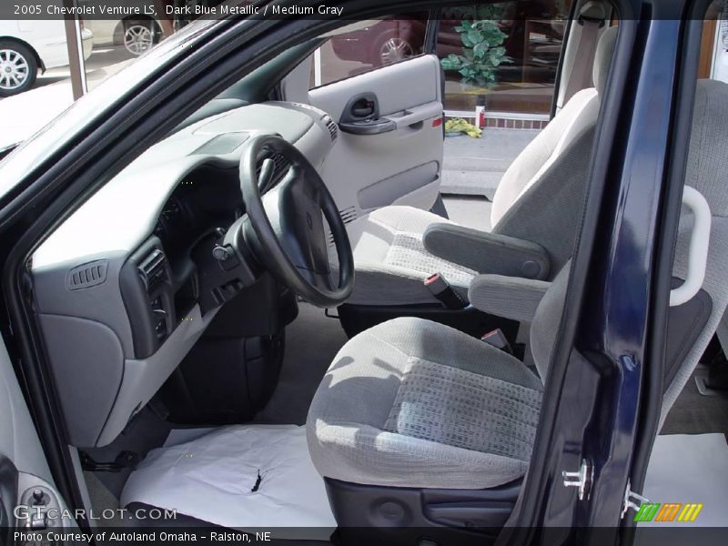 Dark Blue Metallic / Medium Gray 2005 Chevrolet Venture LS