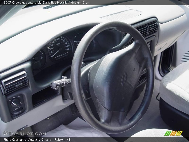 Dark Blue Metallic / Medium Gray 2005 Chevrolet Venture LS