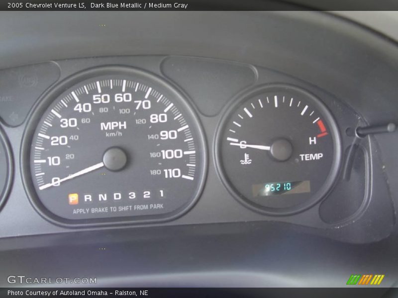 Dark Blue Metallic / Medium Gray 2005 Chevrolet Venture LS