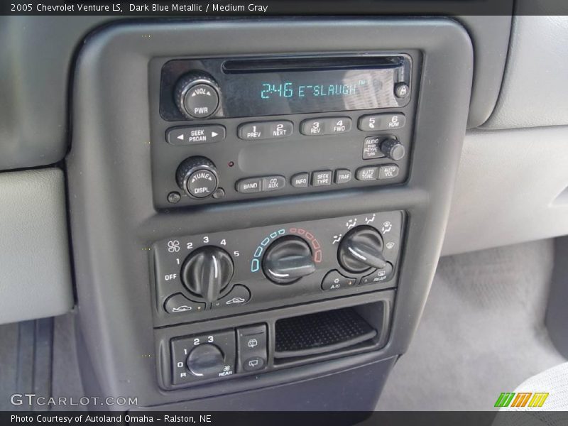 Dark Blue Metallic / Medium Gray 2005 Chevrolet Venture LS