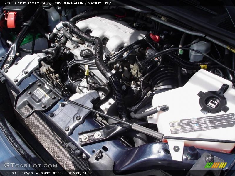 Dark Blue Metallic / Medium Gray 2005 Chevrolet Venture LS