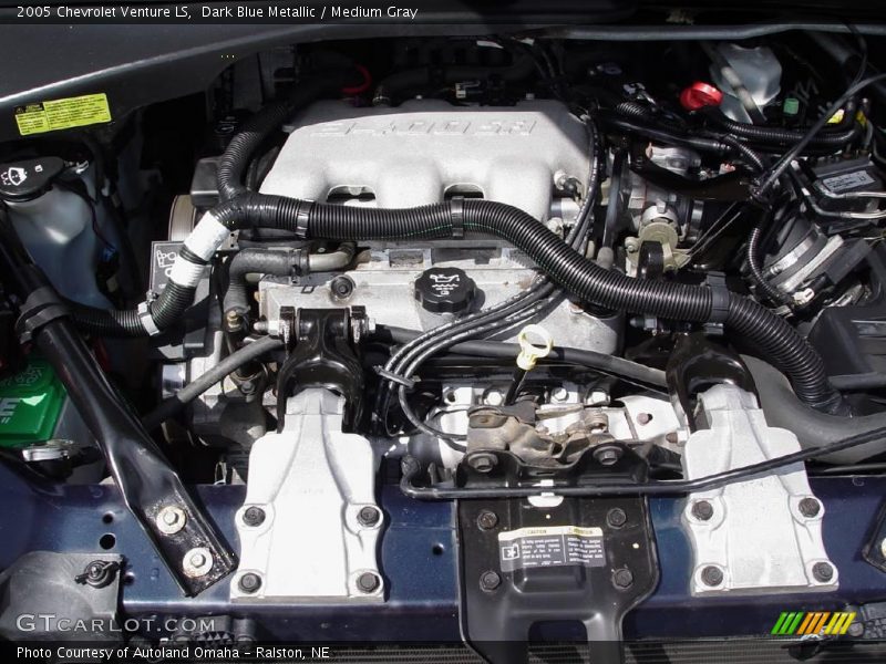 Dark Blue Metallic / Medium Gray 2005 Chevrolet Venture LS