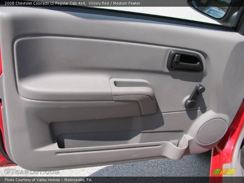 Victory Red / Medium Pewter 2008 Chevrolet Colorado LS Regular Cab 4x4