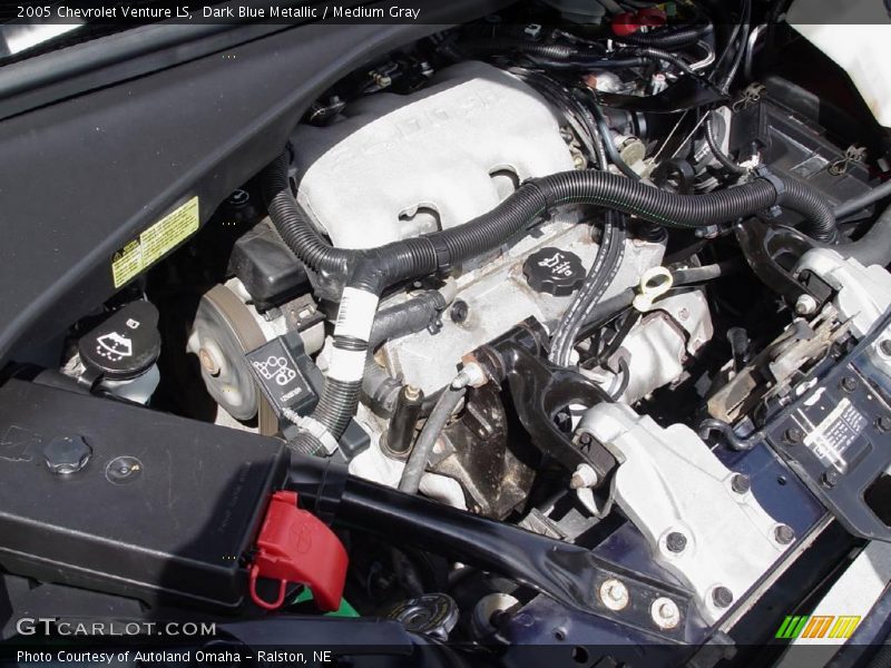 Dark Blue Metallic / Medium Gray 2005 Chevrolet Venture LS