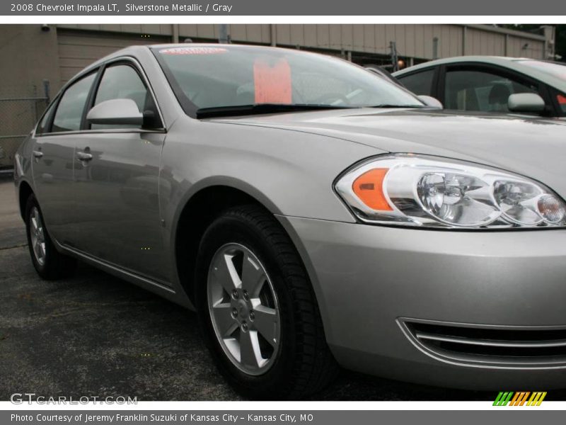 Silverstone Metallic / Gray 2008 Chevrolet Impala LT