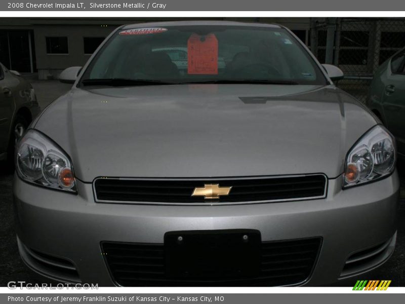 Silverstone Metallic / Gray 2008 Chevrolet Impala LT