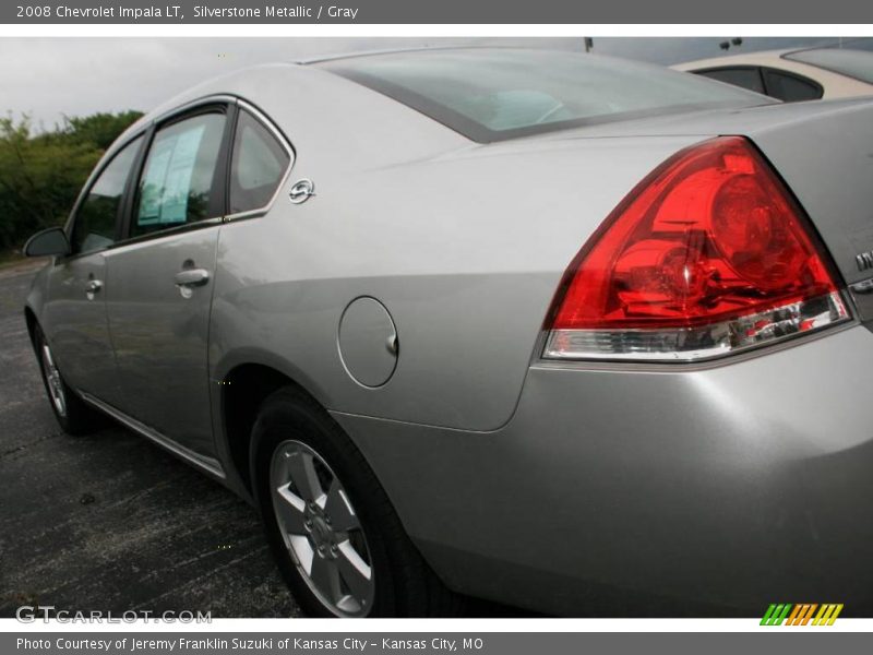 Silverstone Metallic / Gray 2008 Chevrolet Impala LT