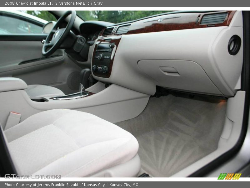 Silverstone Metallic / Gray 2008 Chevrolet Impala LT