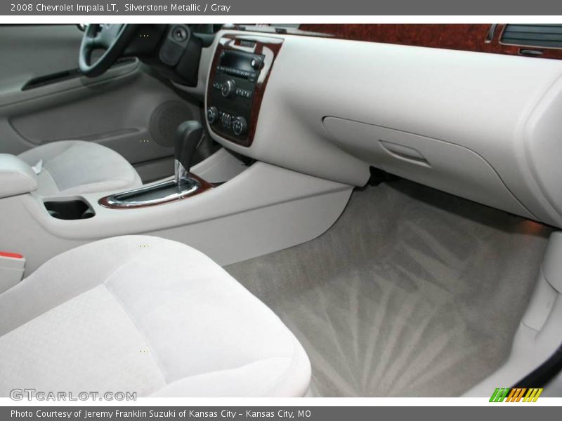 Silverstone Metallic / Gray 2008 Chevrolet Impala LT