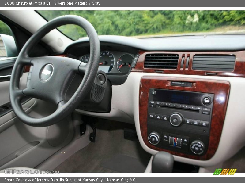 Silverstone Metallic / Gray 2008 Chevrolet Impala LT