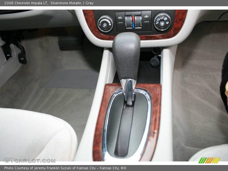 Silverstone Metallic / Gray 2008 Chevrolet Impala LT