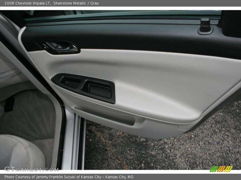 Silverstone Metallic / Gray 2008 Chevrolet Impala LT