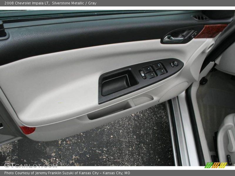 Silverstone Metallic / Gray 2008 Chevrolet Impala LT