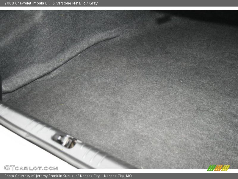 Silverstone Metallic / Gray 2008 Chevrolet Impala LT