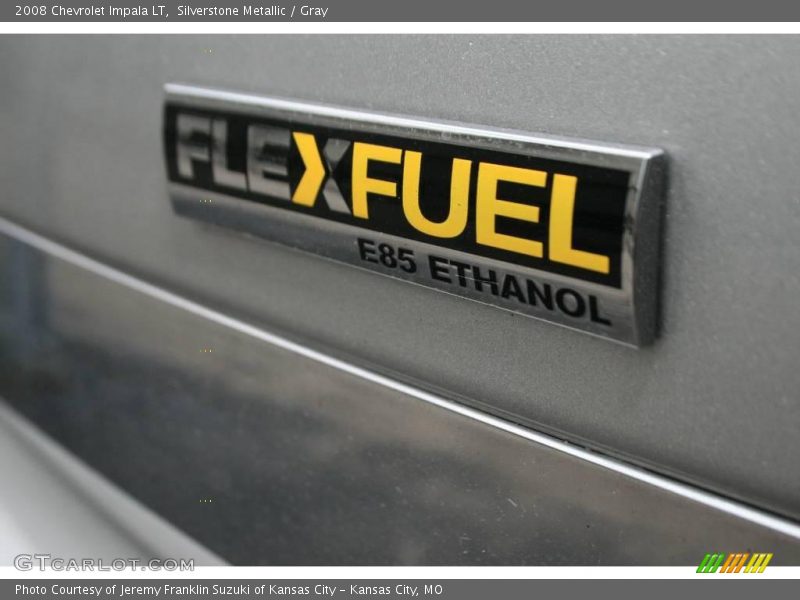 Silverstone Metallic / Gray 2008 Chevrolet Impala LT