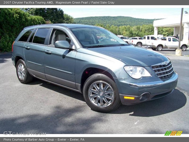 Magnesium Green Pearl / Pastel Slate Gray 2007 Chrysler Pacifica Touring AWD
