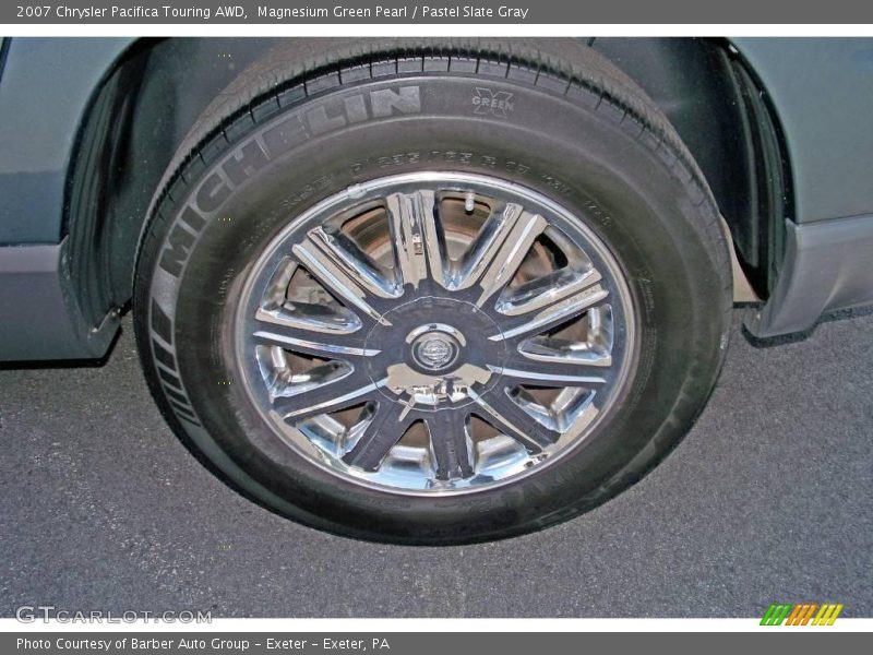 Magnesium Green Pearl / Pastel Slate Gray 2007 Chrysler Pacifica Touring AWD