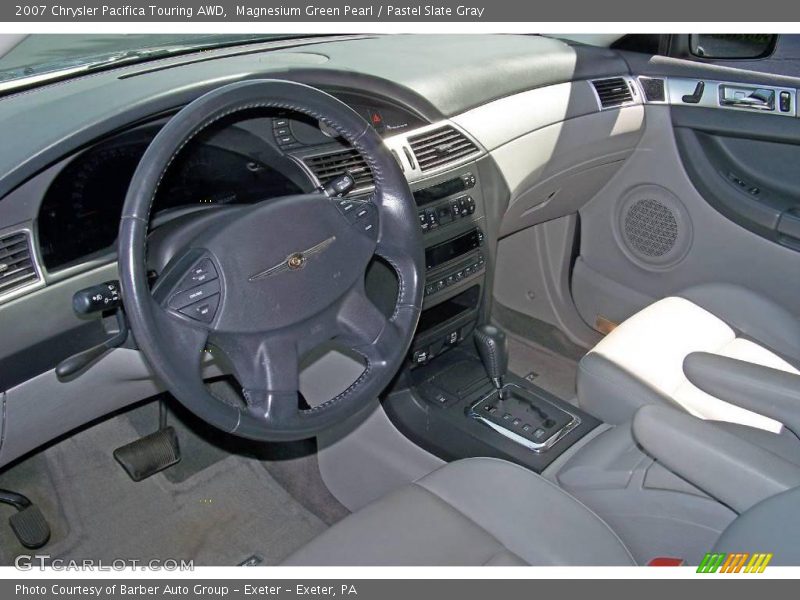 Magnesium Green Pearl / Pastel Slate Gray 2007 Chrysler Pacifica Touring AWD