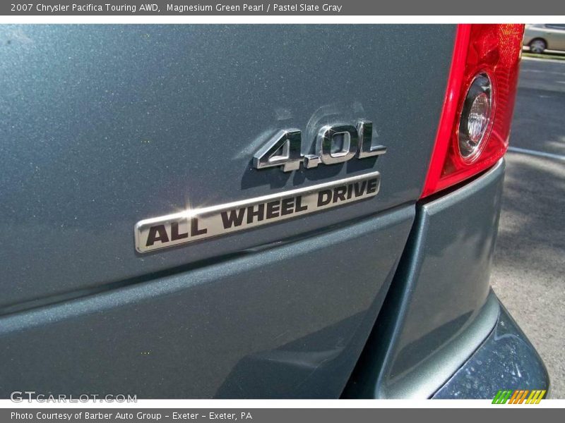 Magnesium Green Pearl / Pastel Slate Gray 2007 Chrysler Pacifica Touring AWD