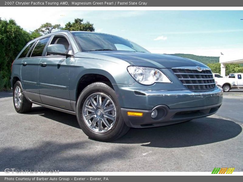 Magnesium Green Pearl / Pastel Slate Gray 2007 Chrysler Pacifica Touring AWD