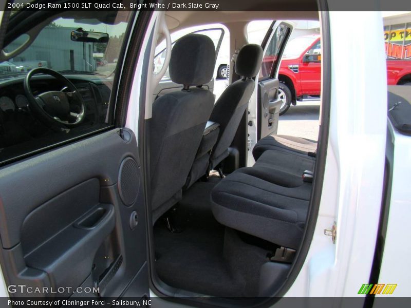 Bright White / Dark Slate Gray 2004 Dodge Ram 1500 SLT Quad Cab