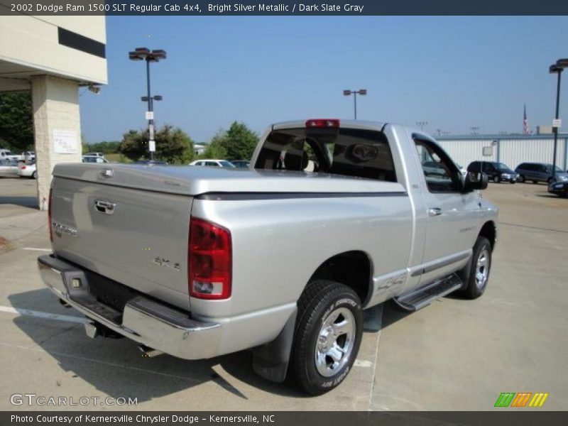 Bright Silver Metallic / Dark Slate Gray 2002 Dodge Ram 1500 SLT Regular Cab 4x4