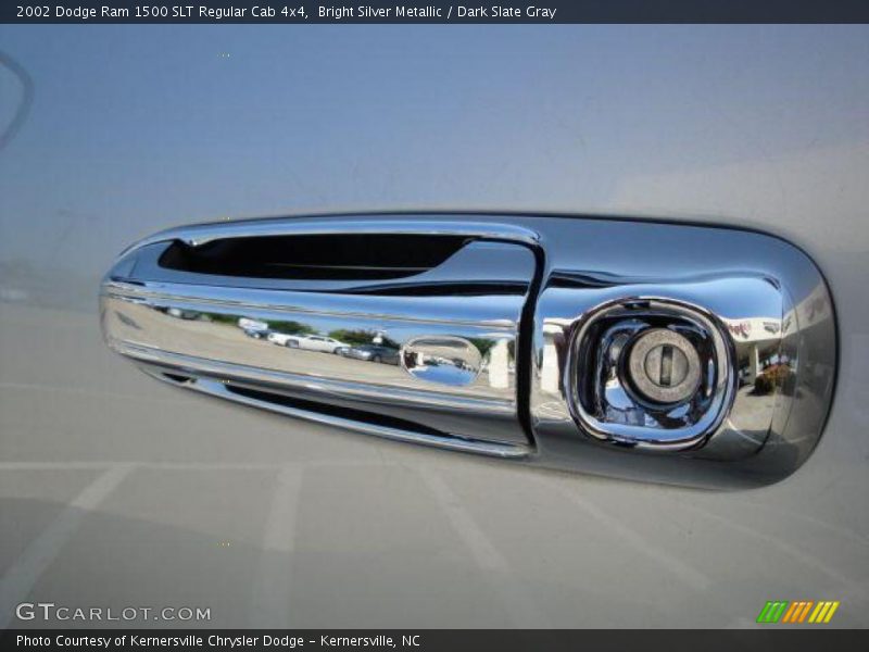 Bright Silver Metallic / Dark Slate Gray 2002 Dodge Ram 1500 SLT Regular Cab 4x4