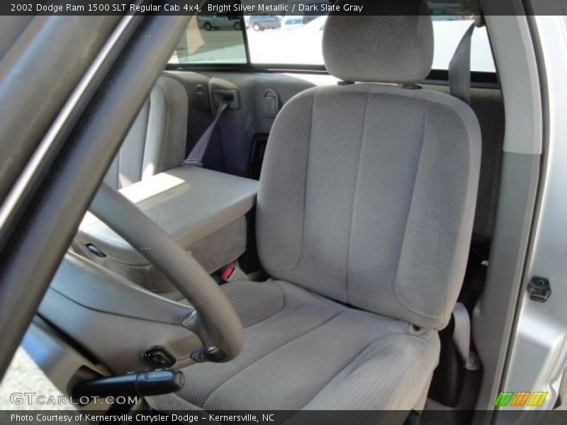 Bright Silver Metallic / Dark Slate Gray 2002 Dodge Ram 1500 SLT Regular Cab 4x4