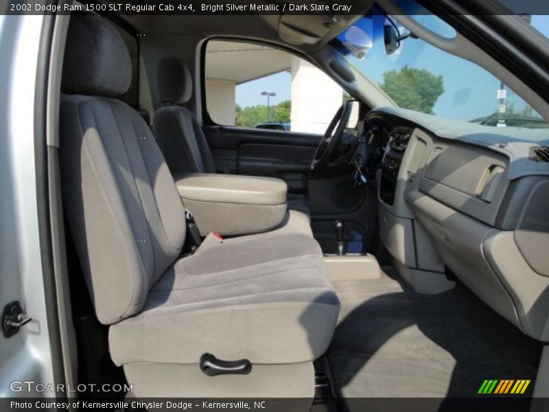 Bright Silver Metallic / Dark Slate Gray 2002 Dodge Ram 1500 SLT Regular Cab 4x4