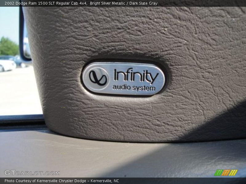 Bright Silver Metallic / Dark Slate Gray 2002 Dodge Ram 1500 SLT Regular Cab 4x4