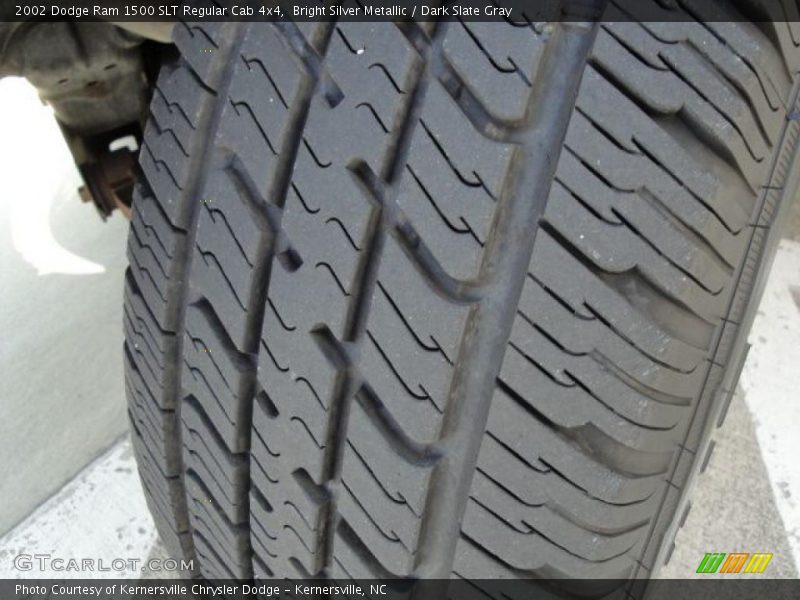 Bright Silver Metallic / Dark Slate Gray 2002 Dodge Ram 1500 SLT Regular Cab 4x4