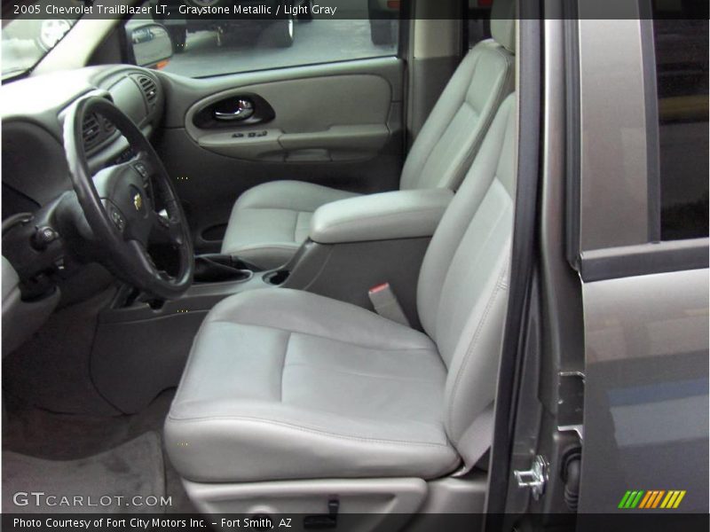 Graystone Metallic / Light Gray 2005 Chevrolet TrailBlazer LT
