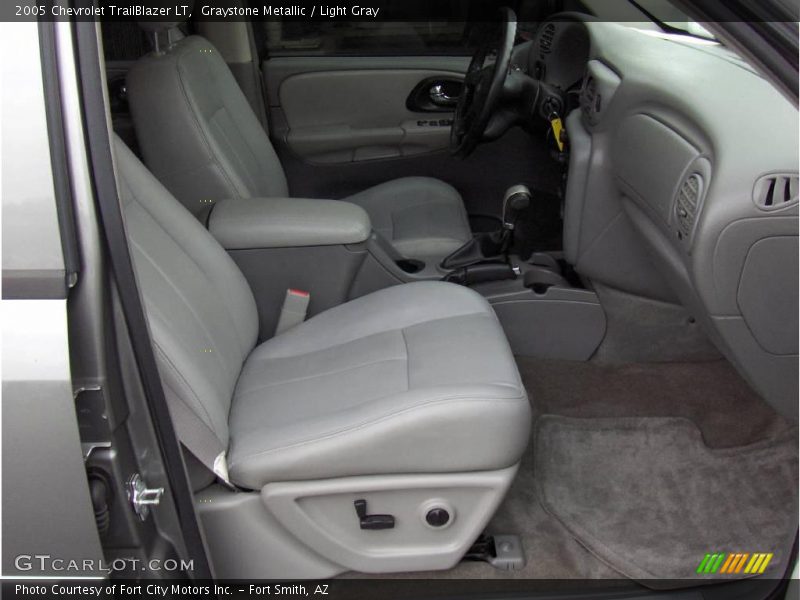Graystone Metallic / Light Gray 2005 Chevrolet TrailBlazer LT