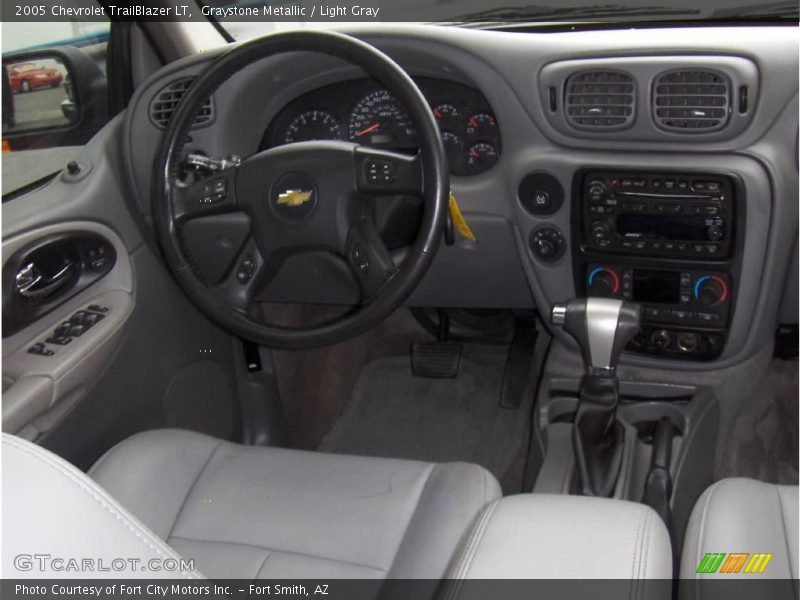 Graystone Metallic / Light Gray 2005 Chevrolet TrailBlazer LT