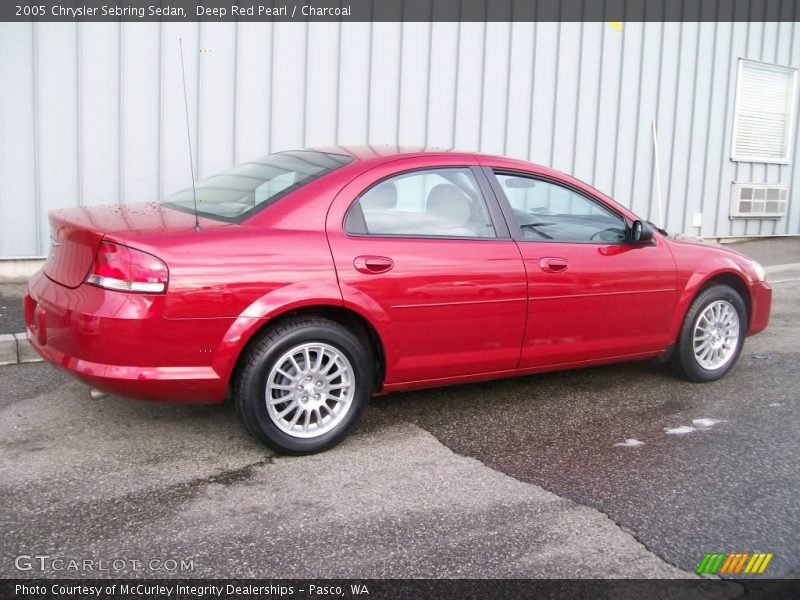 Deep Red Pearl / Charcoal 2005 Chrysler Sebring Sedan