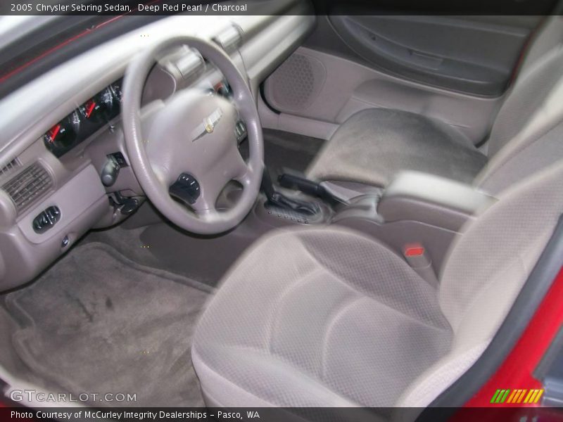 Deep Red Pearl / Charcoal 2005 Chrysler Sebring Sedan
