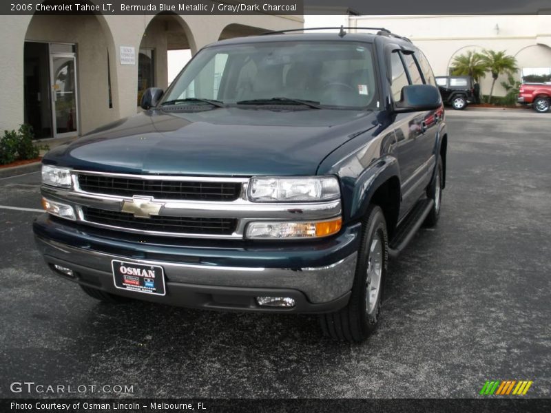Bermuda Blue Metallic / Gray/Dark Charcoal 2006 Chevrolet Tahoe LT