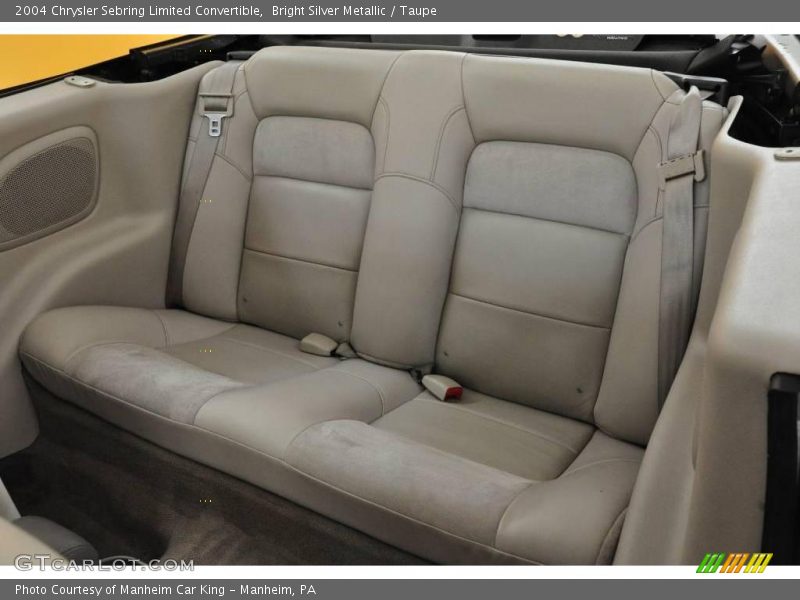 Bright Silver Metallic / Taupe 2004 Chrysler Sebring Limited Convertible