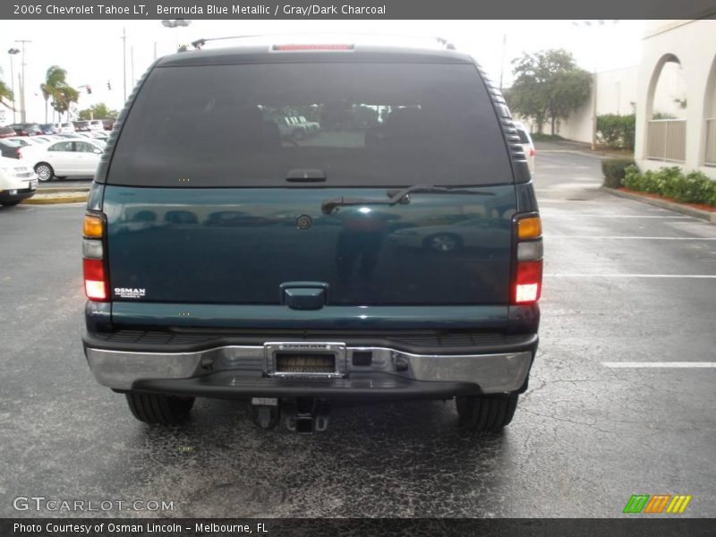 Bermuda Blue Metallic / Gray/Dark Charcoal 2006 Chevrolet Tahoe LT